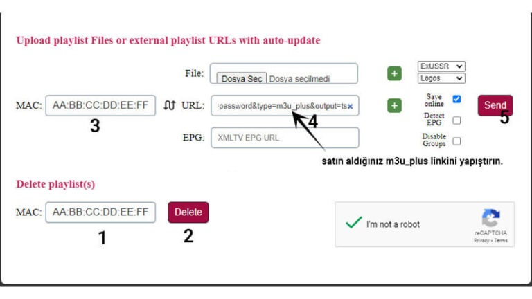 Smart TV IPTV kurulum adım 2